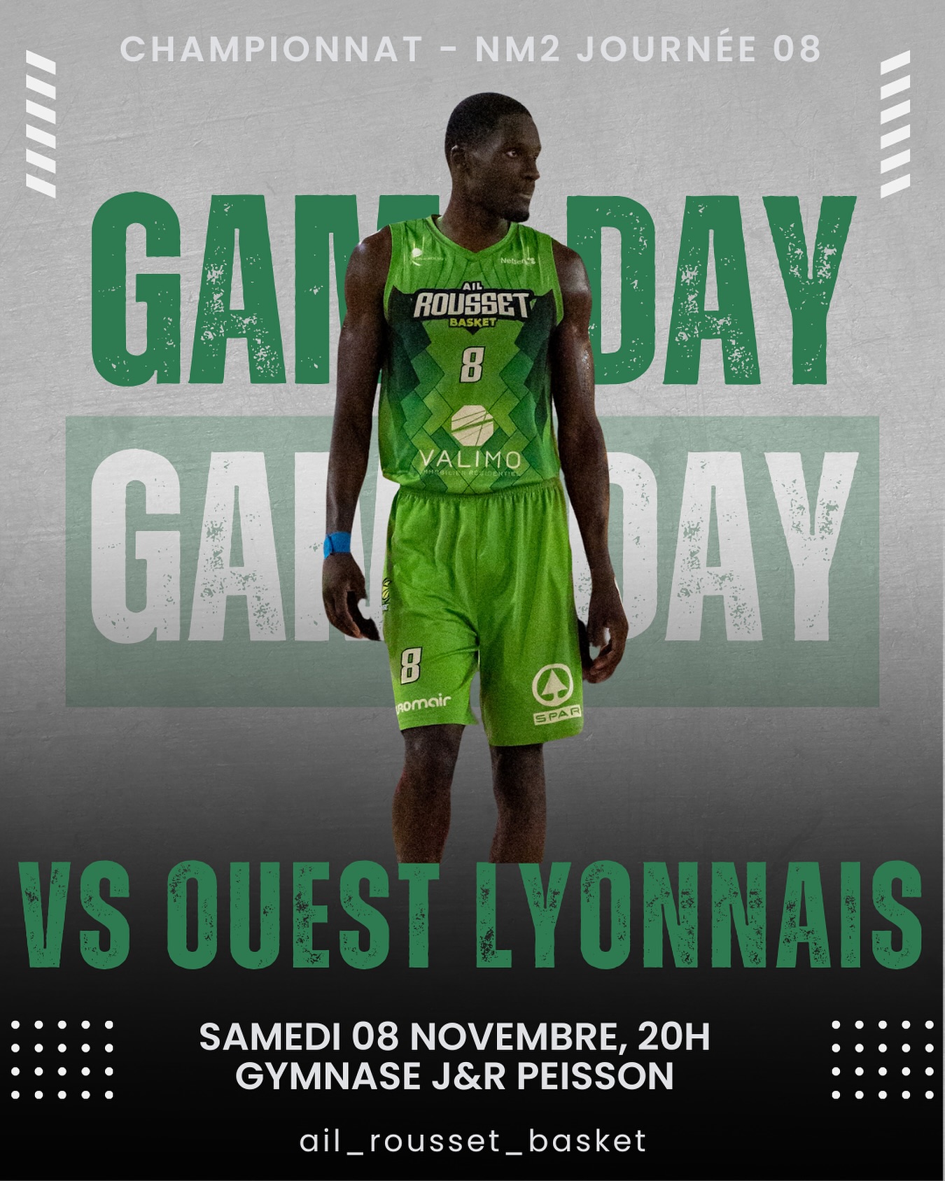 affiche match AIL Basket
