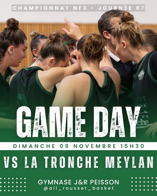 Affiche match AIL Basket