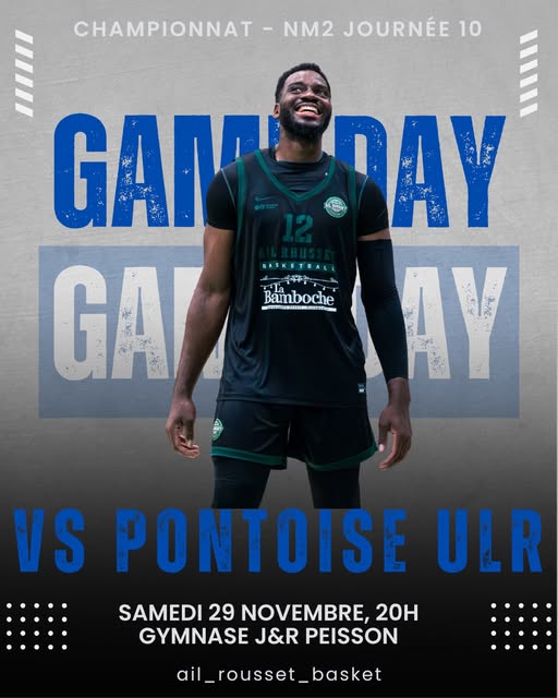affiche match basket