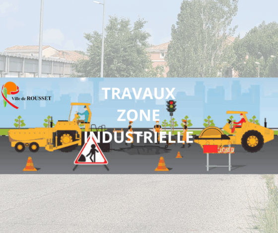 Travaux voirie zone industrielle