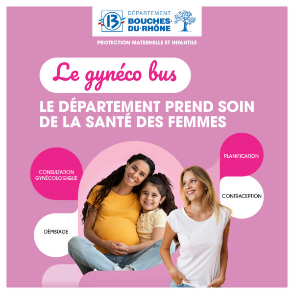 affiche gynéco bus