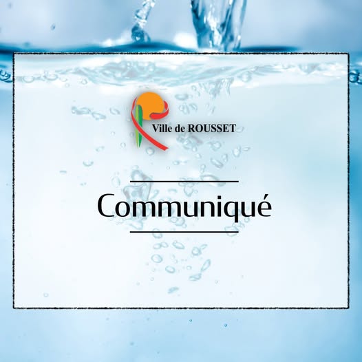 Société des Eaux de Marseille – ARS : Communiqué du 15/04/2026