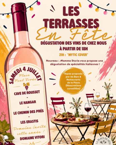 affiche fete des terrasses