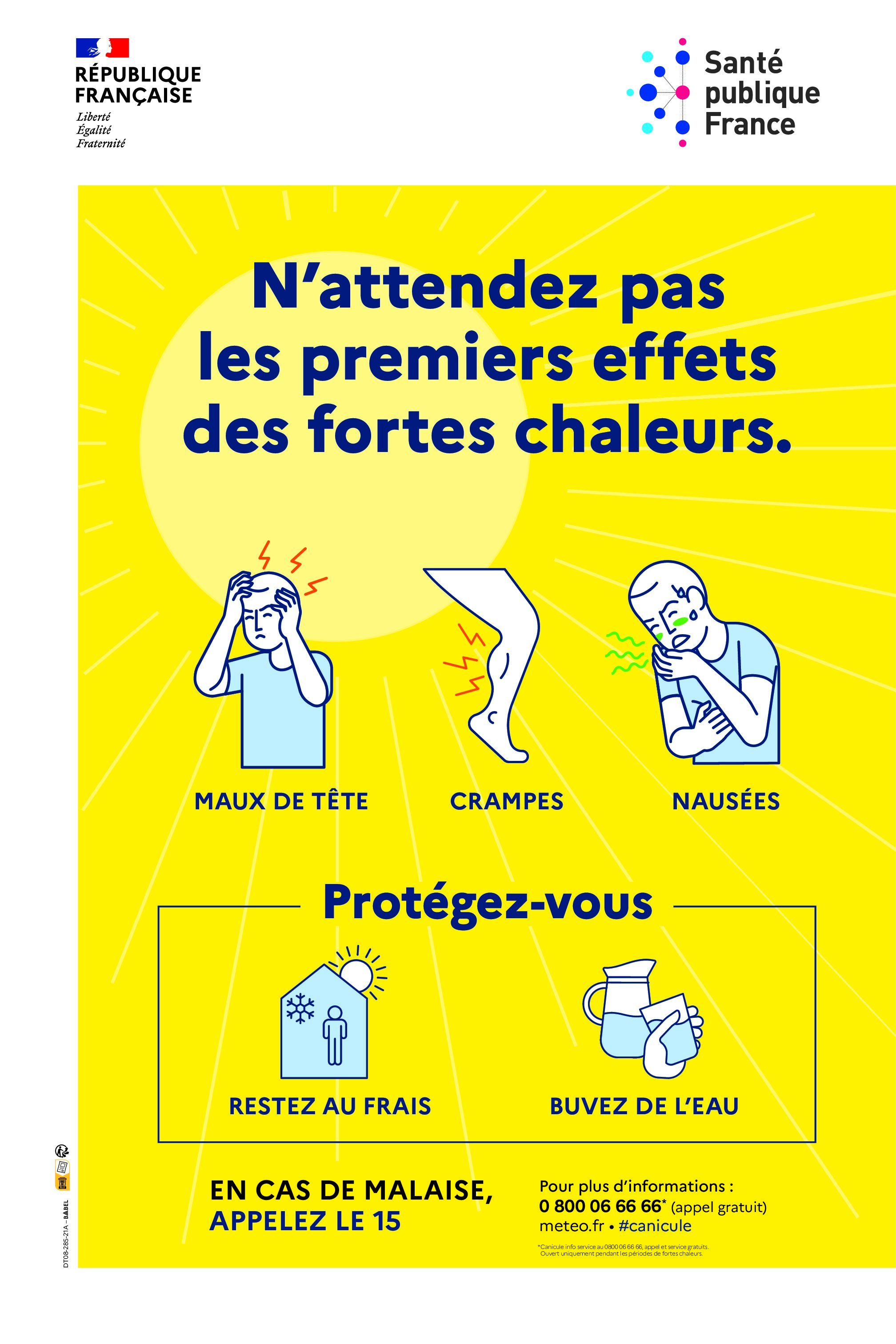Le département des Bouches du Rhône passe en vigilance orange Canicule ce lundi 22 juin 12h