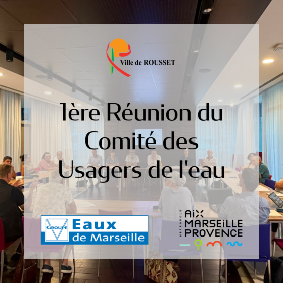 1ère Réunion du Comité des Usagers de l&rsquo;eau