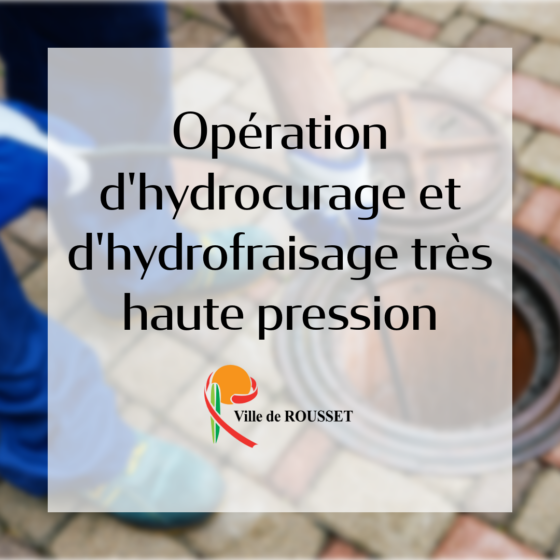 INTERVENTION SUR LE RÉSEAU PLUVIAL
