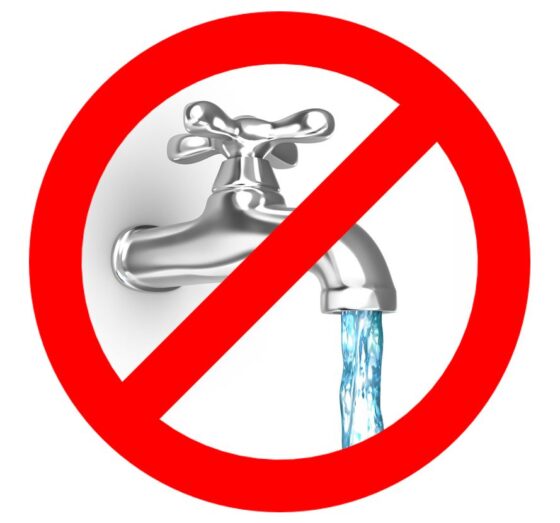 Les coupures  d’eau potable au lotissement Le Belvédère