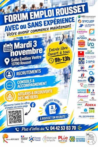 affiche maison de l'emploi