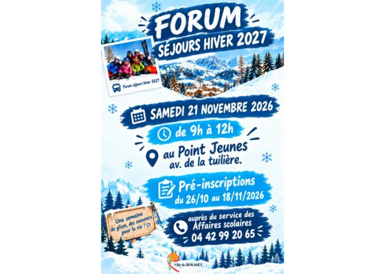 Forum séjours hiver 2027